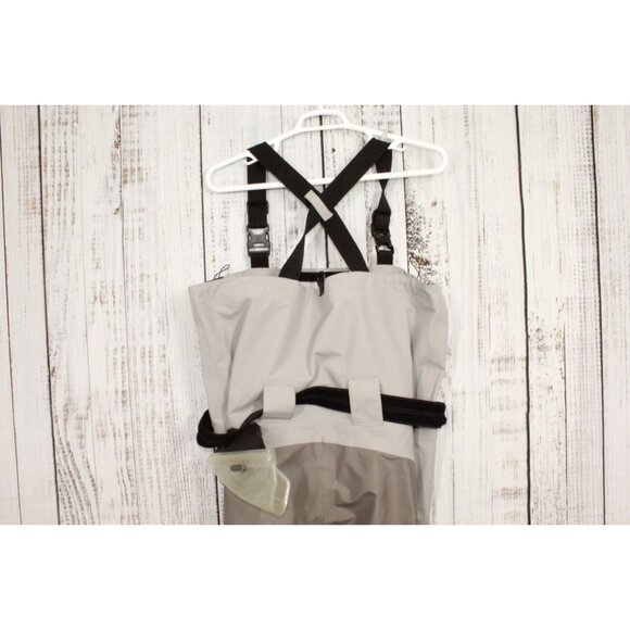 LL Bean Kennebec Stockingfoot Waders with Super Seam Gray Size Large - Picture 8 of 8